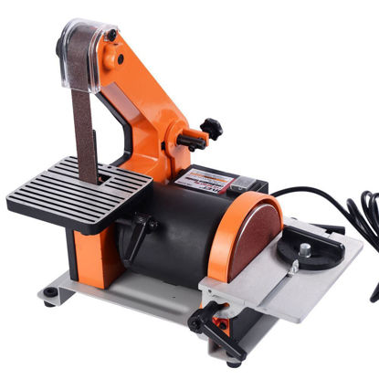 Picture of 1" x 30" Belt 5" Disc Sander 1/3HP Polish Grinder Sanding Machine