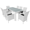 Picture of Outdoor Dining Set - Cream White