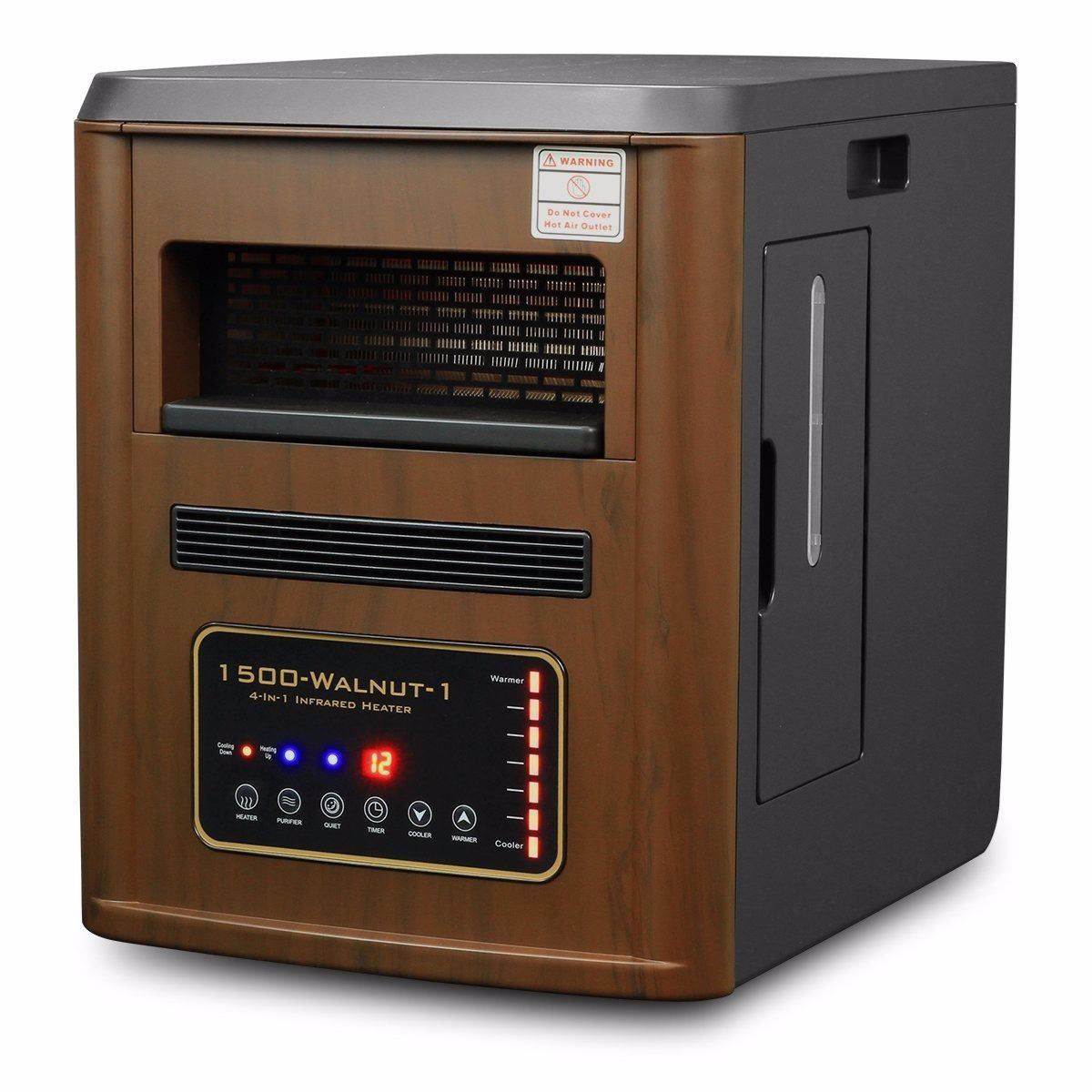 4 in 1 humidifier air purifier heater & fan