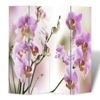 Picture of 4-Panel Room Divider Folding Double Sided Screen Flower Print 63 x 70.9 inch