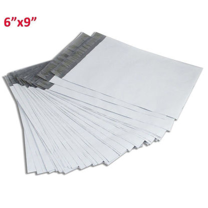 Picture of 6x9 Shipping Envelopes Self Sealing Bags - White - Q-ty 500