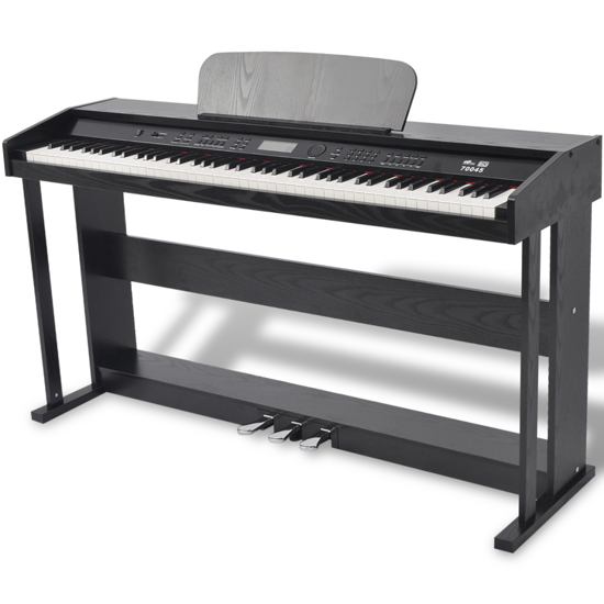 Picture of 88-key Digital Piano with Pedals Black Melamine Board