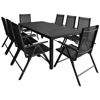 Picture of 9pc Outdoor Dining Set - Aluminum - WPC