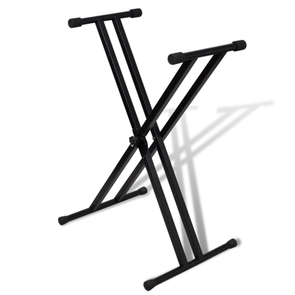 Picture of Adjustable Double Braced Keyboard Stand X-Frame