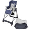 Picture of Baby High Chair Deluxe Dark Blue Height Adjustable