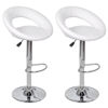 Picture of Bar Stools 2 pcs White