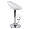 Picture of Bar Stools 2 pcs White