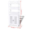 Picture of Bathroom Cabinet - White 18"