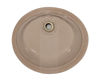 Picture of Bathroom Sink Undermount Glass - Brown Frosted