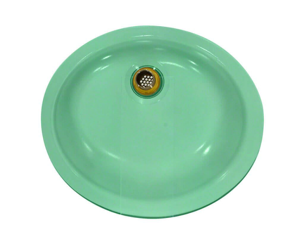 Affordable Variety / Bathroom Sink Undermount Glass Green Frosted