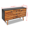 Picture of Bedroom Sideboard - Solid Acacia Wood 45"