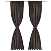 Picture of Blackout Curtains 53" x 96" Slot-Headed - Brown 2 pcs