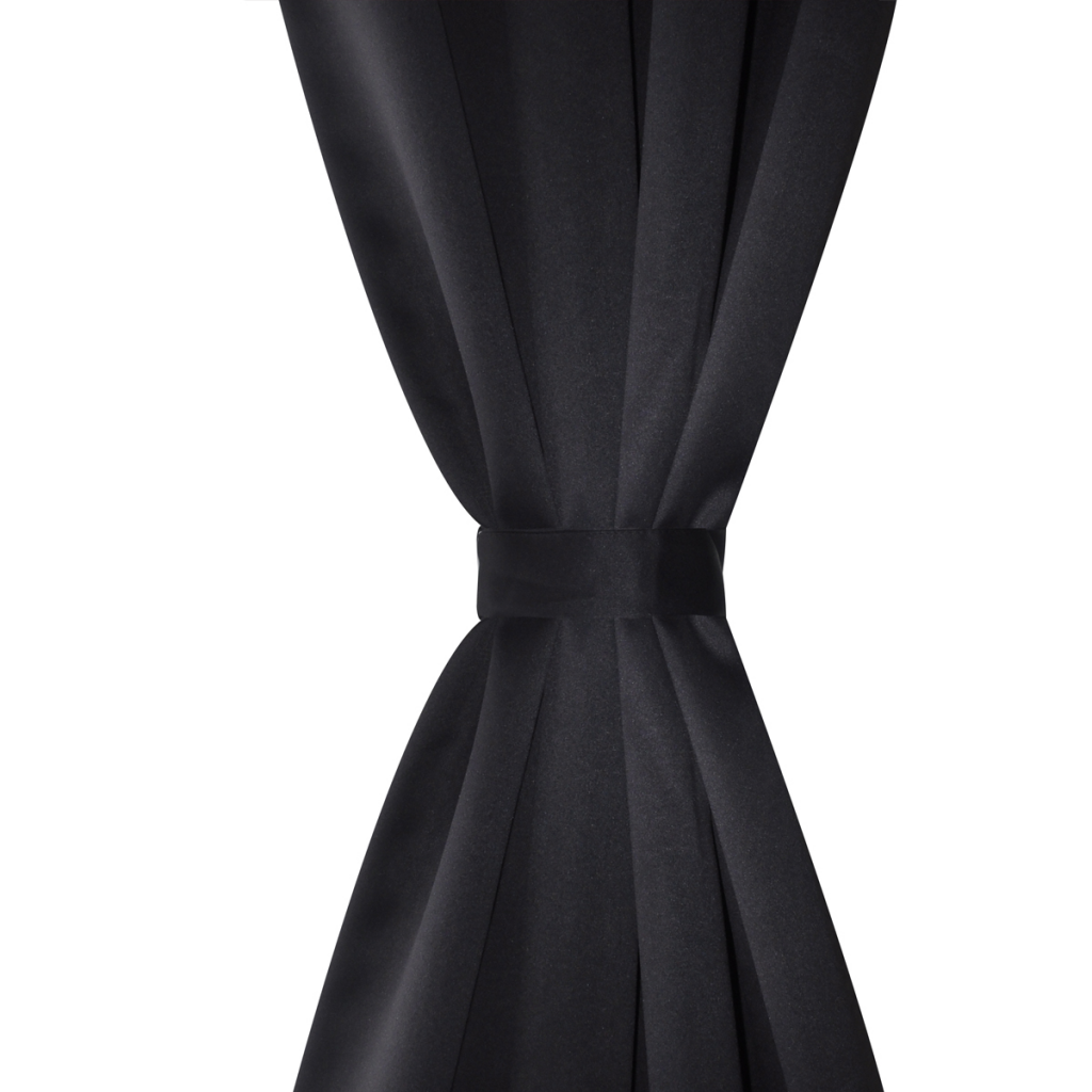 Affordable Variety / Blackout Curtains with Metal Rings 53" x 96" - 2