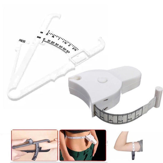 Picture of Body Accu-Measure Fat Caliper and Body Mass Measuring Tape