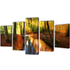 Picture of Canvas Wall Print Set Forest 39" x 20"