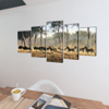 Picture of Canvas Wall Print Set Zebras 39" x 20"