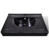 Picture of Ceramic Basin Rectangular Sink Black with Faucet Hole 23.6" x 18.1"