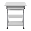 Picture of Computer Desk Pull Out Tray White Furniture Office Student Table