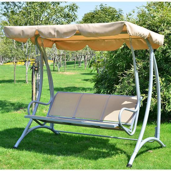 Picture of Outdoor Swing Bench - Beige