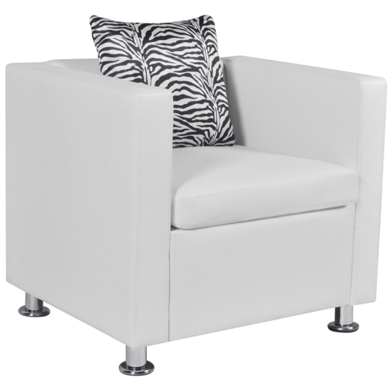 Picture of Living Room Chair - White