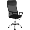 Picture of Desk Office Chair Half PU - Black