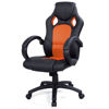 Picture of Desk Office Chair Race Car Style Bucket Seat - Orange