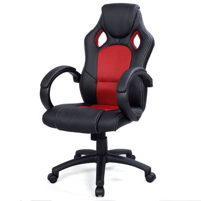 Picture of Office Chair Bucket Seat - Red