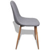 Picture of Dining Chairs 2 pcs Fabric Light Gray
