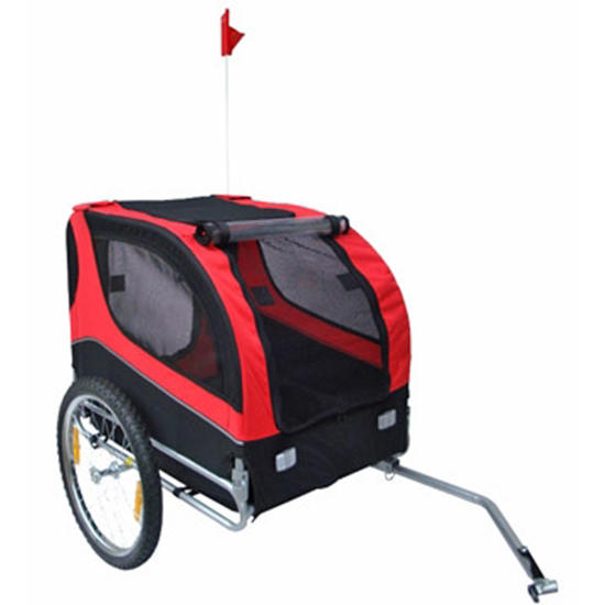 Picture of Dog Bike Trailer - Red