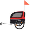 Picture of Dog Bike Trailer Red and Black