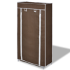 Picture of Fabric Shoe Cabinet with Cover - Brown