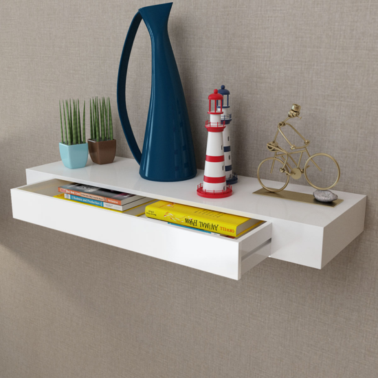 Picture of Living Room Book Shelf - White