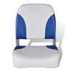 Picture of Foldable Boat Seat Backrest with Pillow - Blue-White