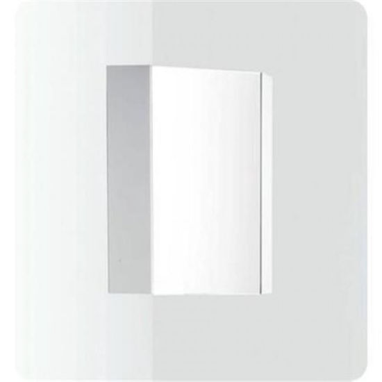 Picture of Fresca Coda 14" White Corner Medicine Cabinet w/ Mirror Door