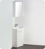 Picture of Fresca Coda 18" White Modern Corner Bathroom Vanity
