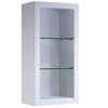 Picture of Fresca White Bathroom Linen Side Cabinet w/ 2 Glass Shelves