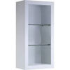 Picture of Fresca White Bathroom Linen Side Cabinet w/ 2 Glass Shelves
