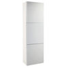 Picture of Fresca White Bathroom Linen Side Cabinet w/ 3 Large Storage Areas