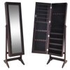 Picture of Jewelry Cabinet with Mirror Free Standing - Brown