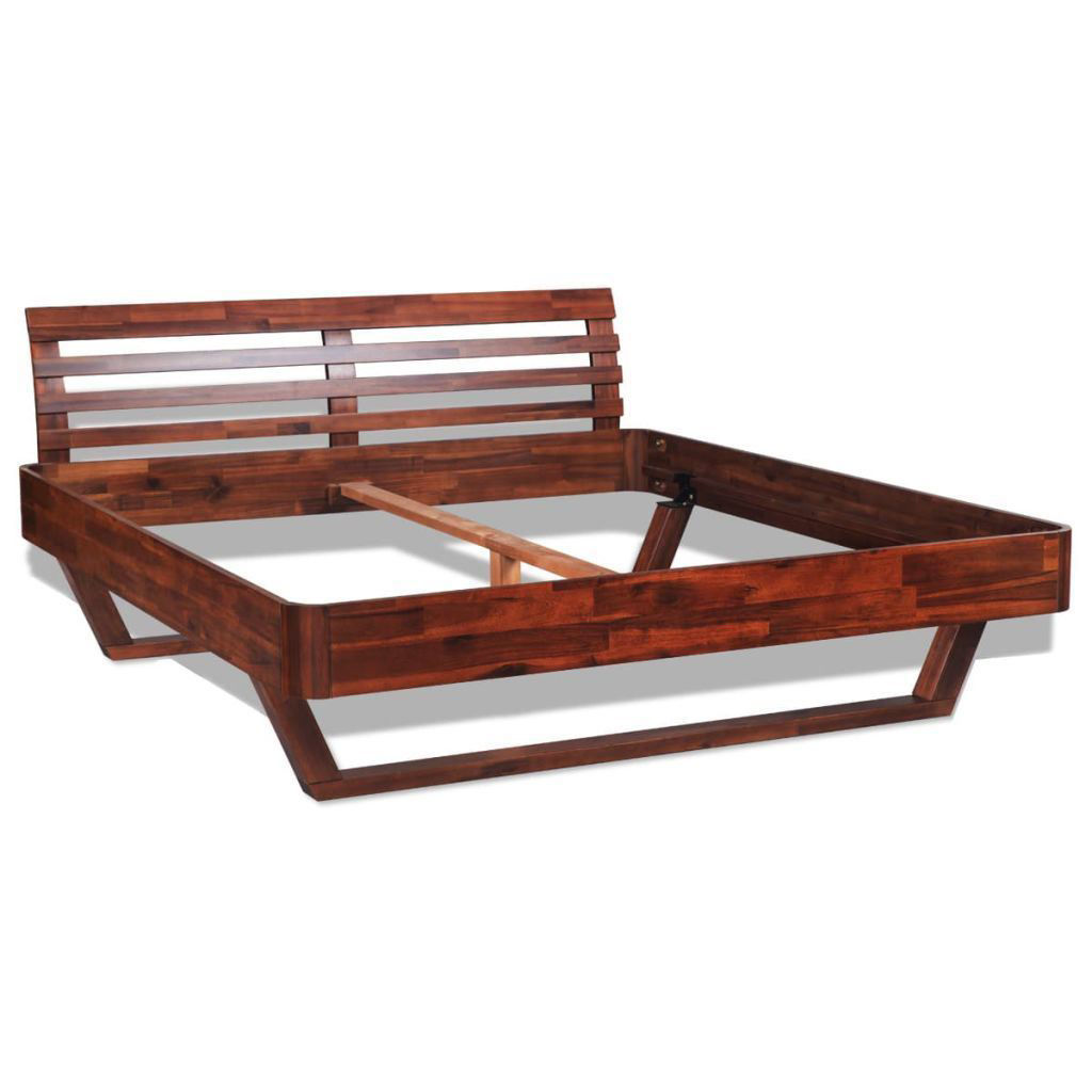 Affordable Variety / King Size Bed Frame Solid Acacia Wood