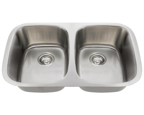 Picture of Kitchen Equal Double Bowl Stainless Steel Sink