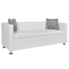 Picture of Living Room 3-Seater Sofa - White