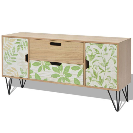 Affordable Variety / Living Room Hallway Sideboard MDF 39" Brown