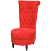 Picture of Living Room High Back Chair - Red