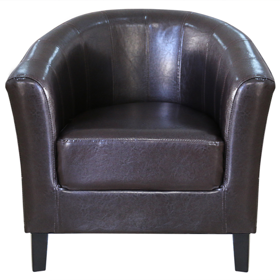 Picture of Living Room Tub Chair - Brown