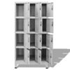 Picture of Locker Cabinet Storage with 12 Compartments 35"