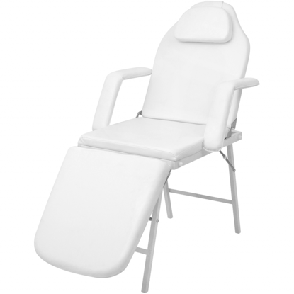 Picture of Massage Table Facial Bed Artificial Leather - White