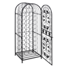 Picture of Metal Wine Cabinet Rack Wine Stand for 45 Bottles