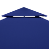 Picture of Outdoor 10' x 10' Waterproof Gazebo Cover Canopy - Dark Blue