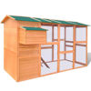 Picture of Outdoor 116" Wooden Chicken Coop